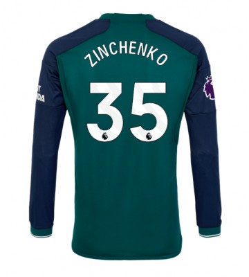 Arsenal Oleksandr Zinchenko #35 Koszulka Trzecich 2023-24 Długi Rękaw